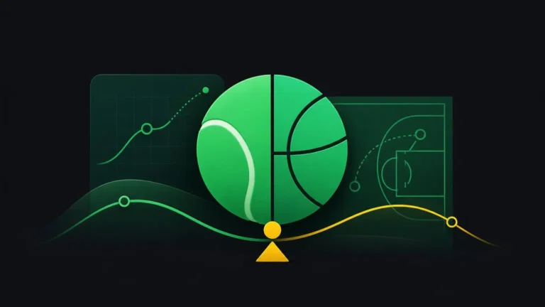 Pronósticos en tenis y básquetbol: qué cambia